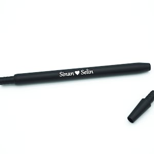 Shisha Mundstück Shorty met personalisierter Gravur, Spezialanfertigung Wunschgravur, Hookah Mouthpiece Op maat ontworpen, Namensgravur