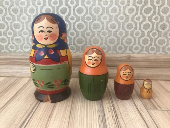 russian nesting dolls etsy