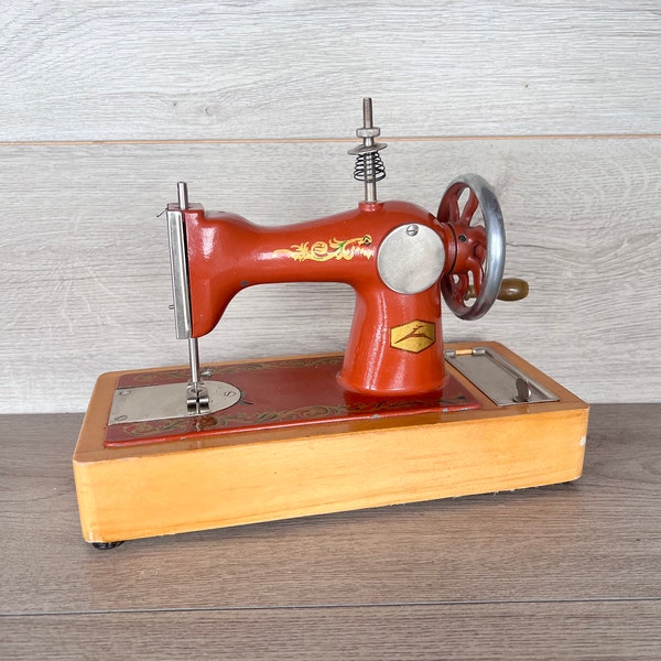 Vintage Sewing Machine Small Etsy