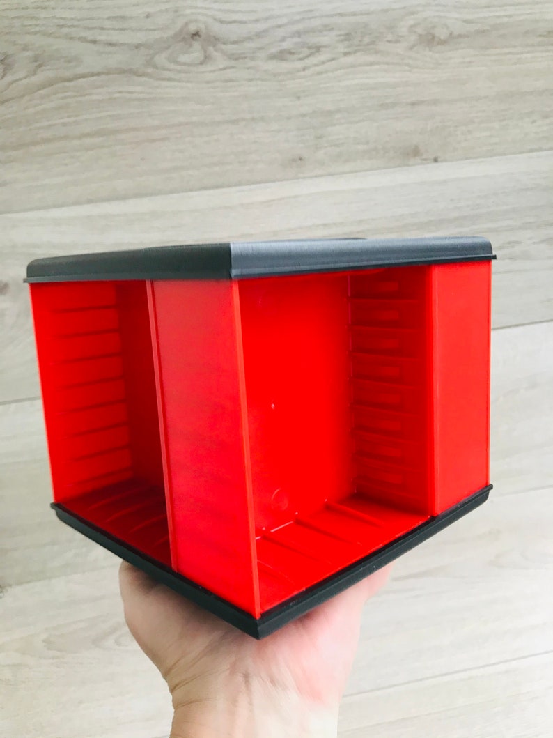 Vintage cassette rack Spinnable music tape stand holder Audio Etsy