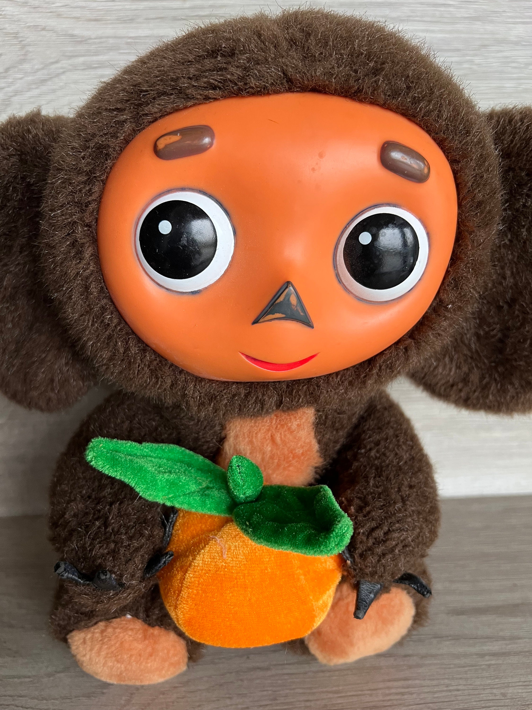 チェブラーシカ◇ビンテージ ぬいぐるみ人形 29㎝ チェコ