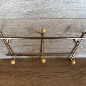 Vintage coat rack Wall vount coatrack Farmhouse coat hook Entryway decor Mudroom hooks Wall hook Entryway jacket rack Dorm decor Coat hanger