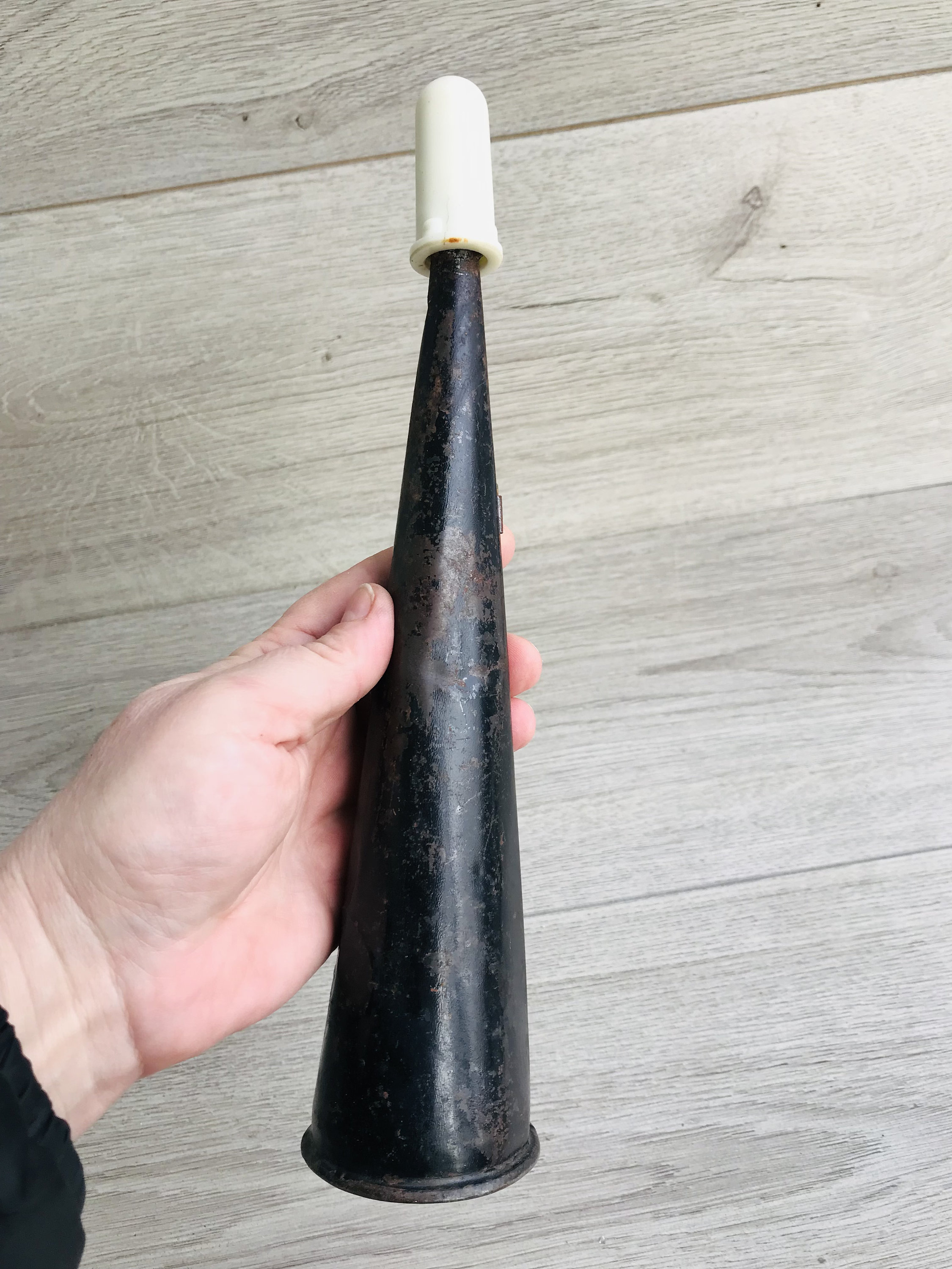 Vintage Hunting Horn Metal Straight Hunting Bugle Blowing Horn Etsy