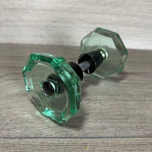 Türgriffe Eingangsraumtür Türknauf Griffe und zieht Dekorative Hardware Glas rustikales Design Vintage runde Glastürknäufe