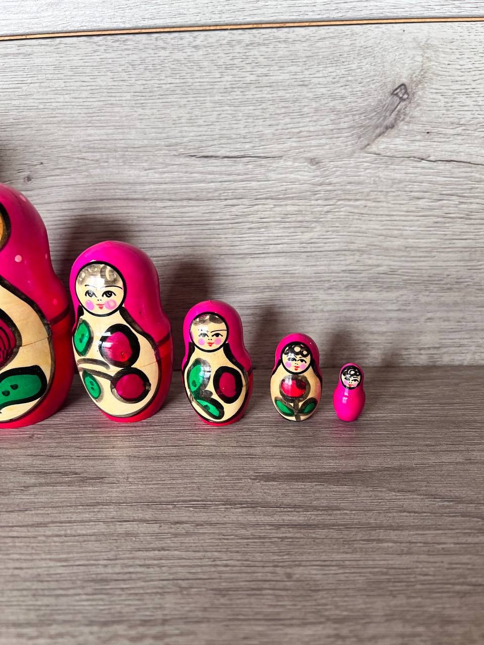 Set van 6 Originele Handgeschilderde Baboushkas Russische - Catawiki