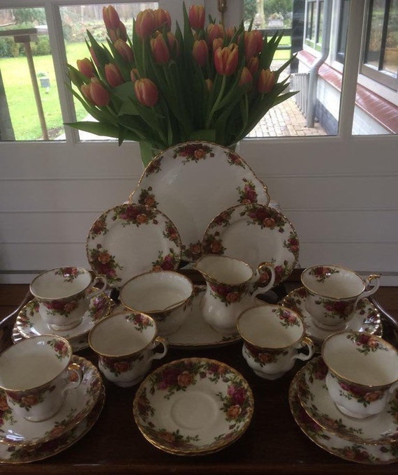 Buy Royal Albert Old Country Roses Tea or Coffee Service FREE