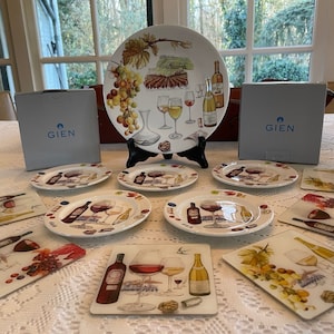 Faïencerie de Gien Bouquet 12 stuks, GRATIS VERZENDING, cadeau voor haar, verjaardagscadeau