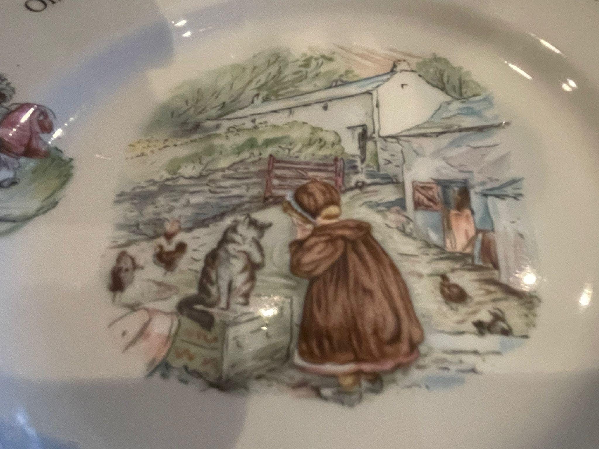 Mrs. Tiggy-Winkle 食器4点セット Vintage Wedgwood Mrs. Tiggy