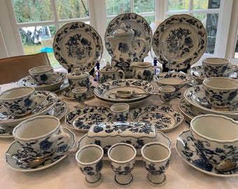Blue Danube Dinner Plates by Blue Danube Japan | Sold Separately