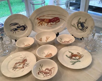 食器 gien discontinued flora plate A Gorgeous Gien France 