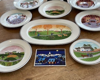 Villeroy & Boch Design Naïf artículos de stock abierto, regalo para ella, regalo de cumpleaños, platos