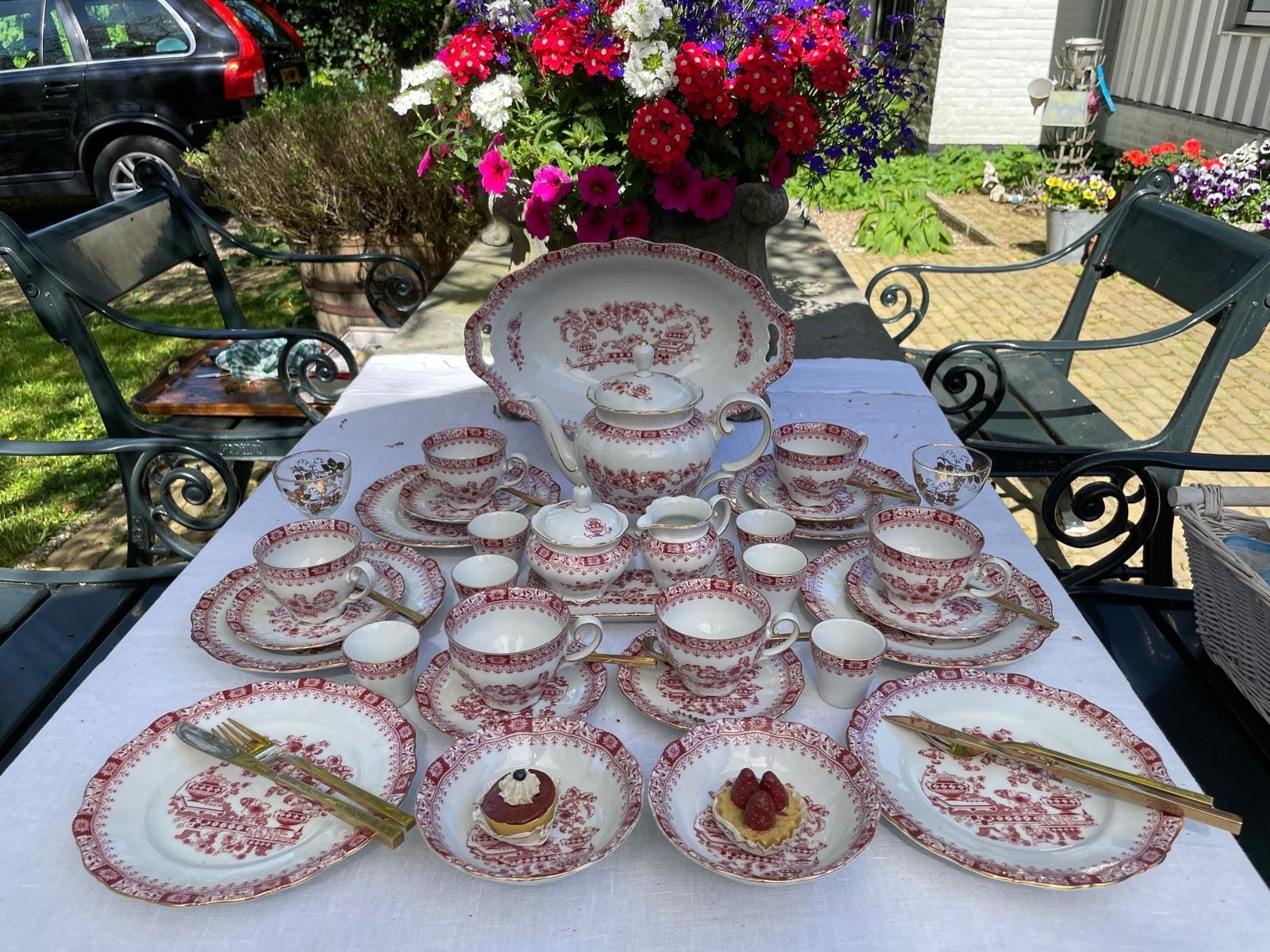 Rosen thale SELB-BAVARIA 陶器 小物入れ アンティーク Vintage