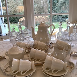 Wedgwood Queens Plain serwetki do kawy, 12 kuwertów, GRATIS VERZENDING, huwelijkscadeau, bruidsdouche cadeau