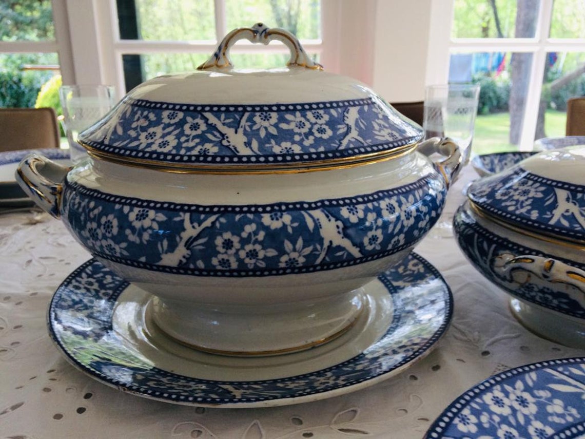 Hawthorn Wedgwood antique dinner service made in England Etsy