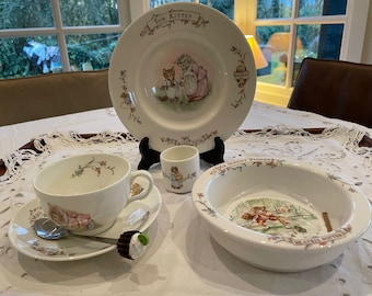 Royal Albert Beatrix Potter - Tom Kitten Teaset + Free Gift