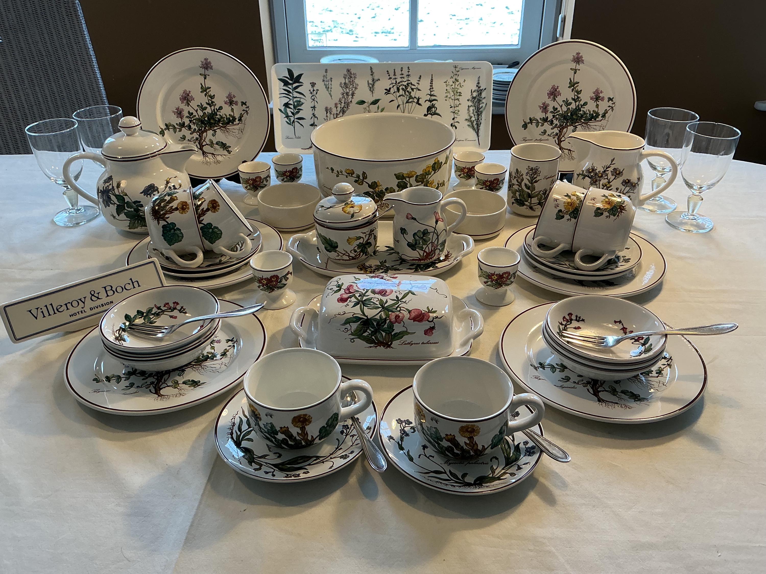 Villeroy & Boch Botanica Tea and Breakfast Service, Wedding Gift