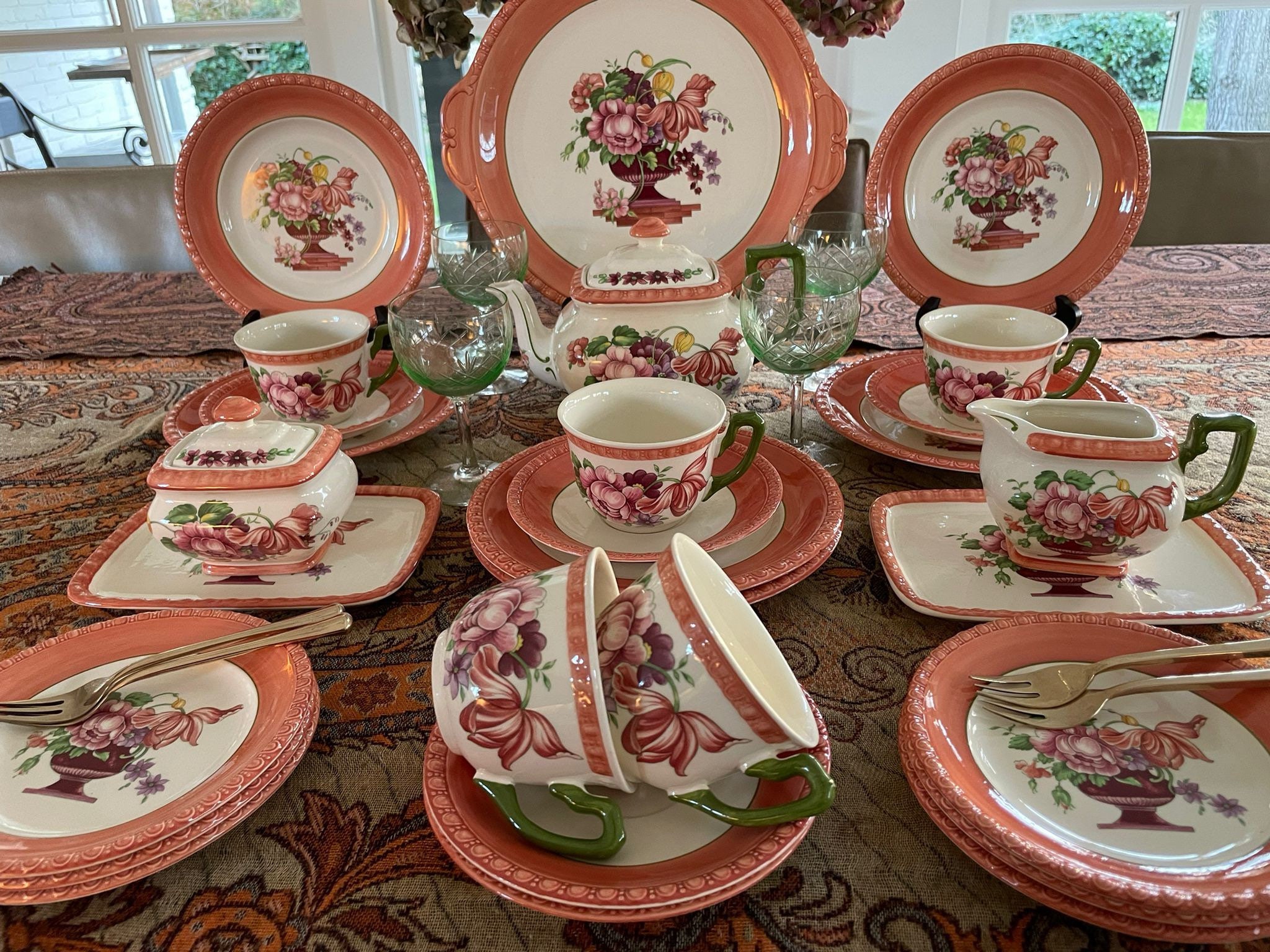 Villeroy & Boch, Fiorello Tea and Breakfast Service, Wedding Gift