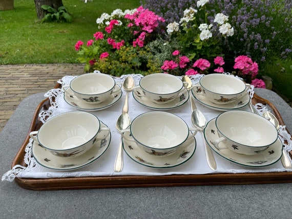 ジョンソンブラザーズの食器6枚セット ジョンソンブラザーズ ウィロー