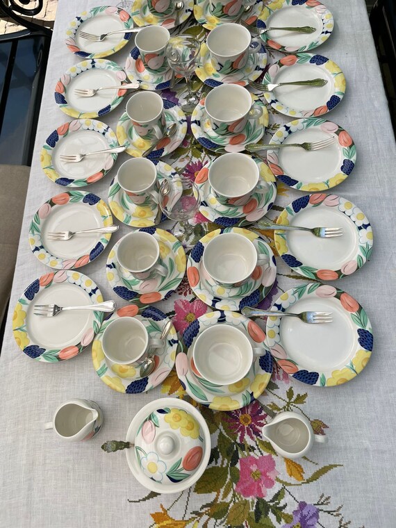 Arabia Arctica Poetica Tea/coffee Set, Vintage Finnish Pottery (37