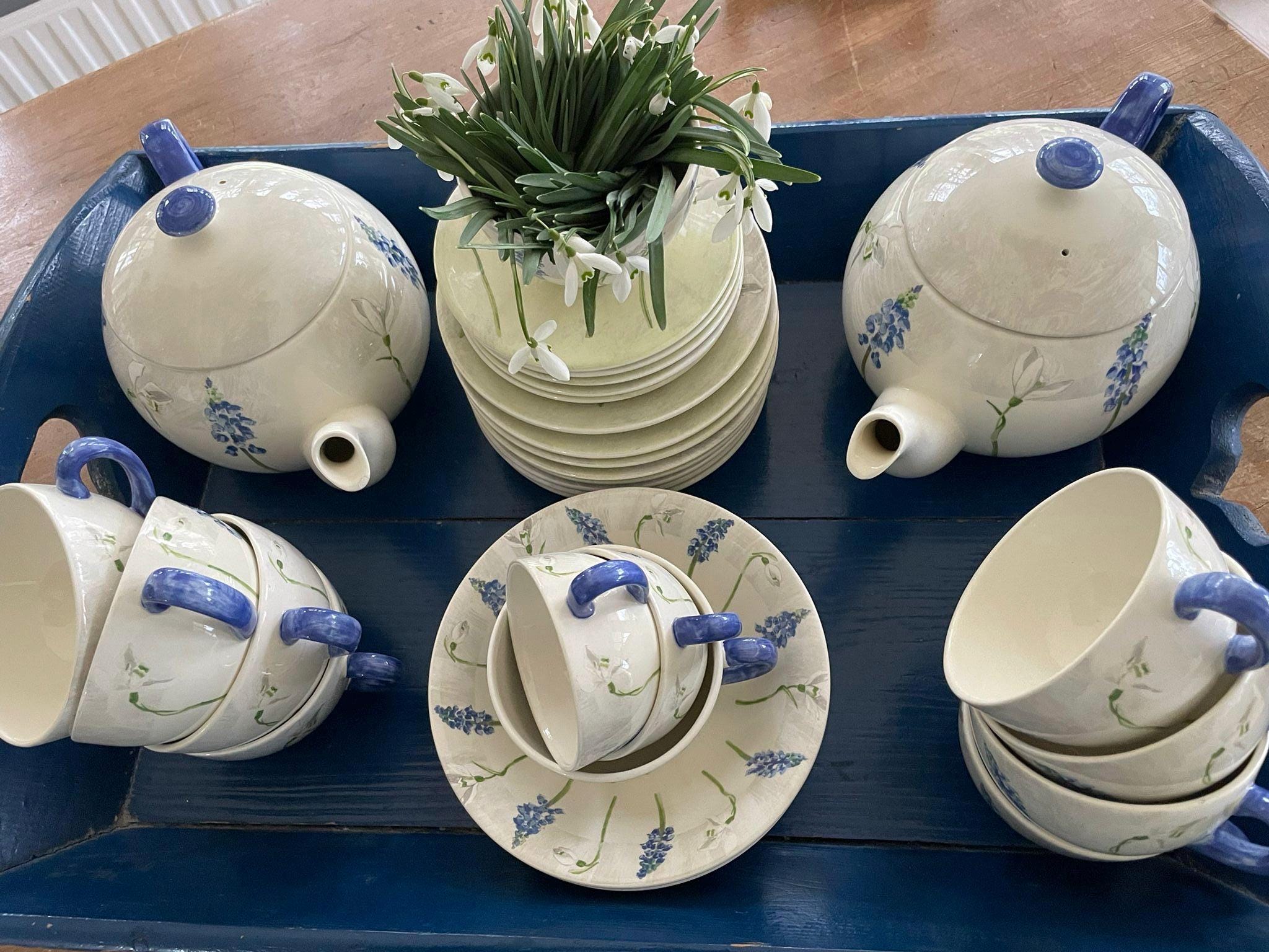 Gien Alice Faïencerie Open Stock Breakfast Items, Vintage French