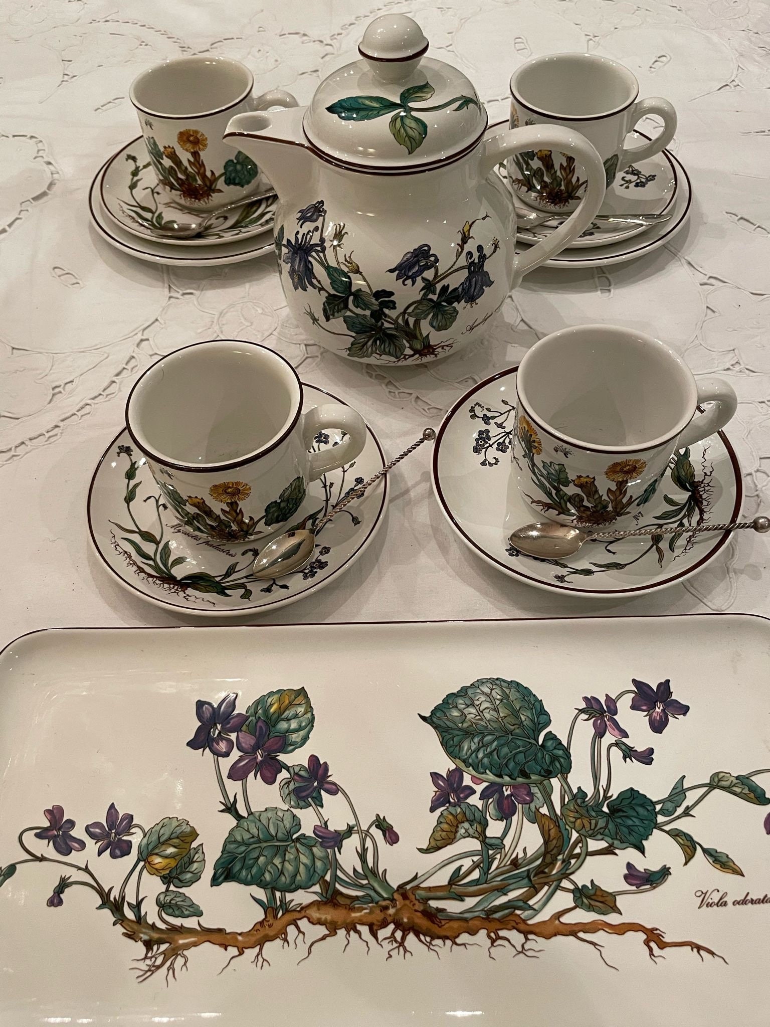 Villeroy & Boch Botanica Tea and Pastry Service, Wedding Gift