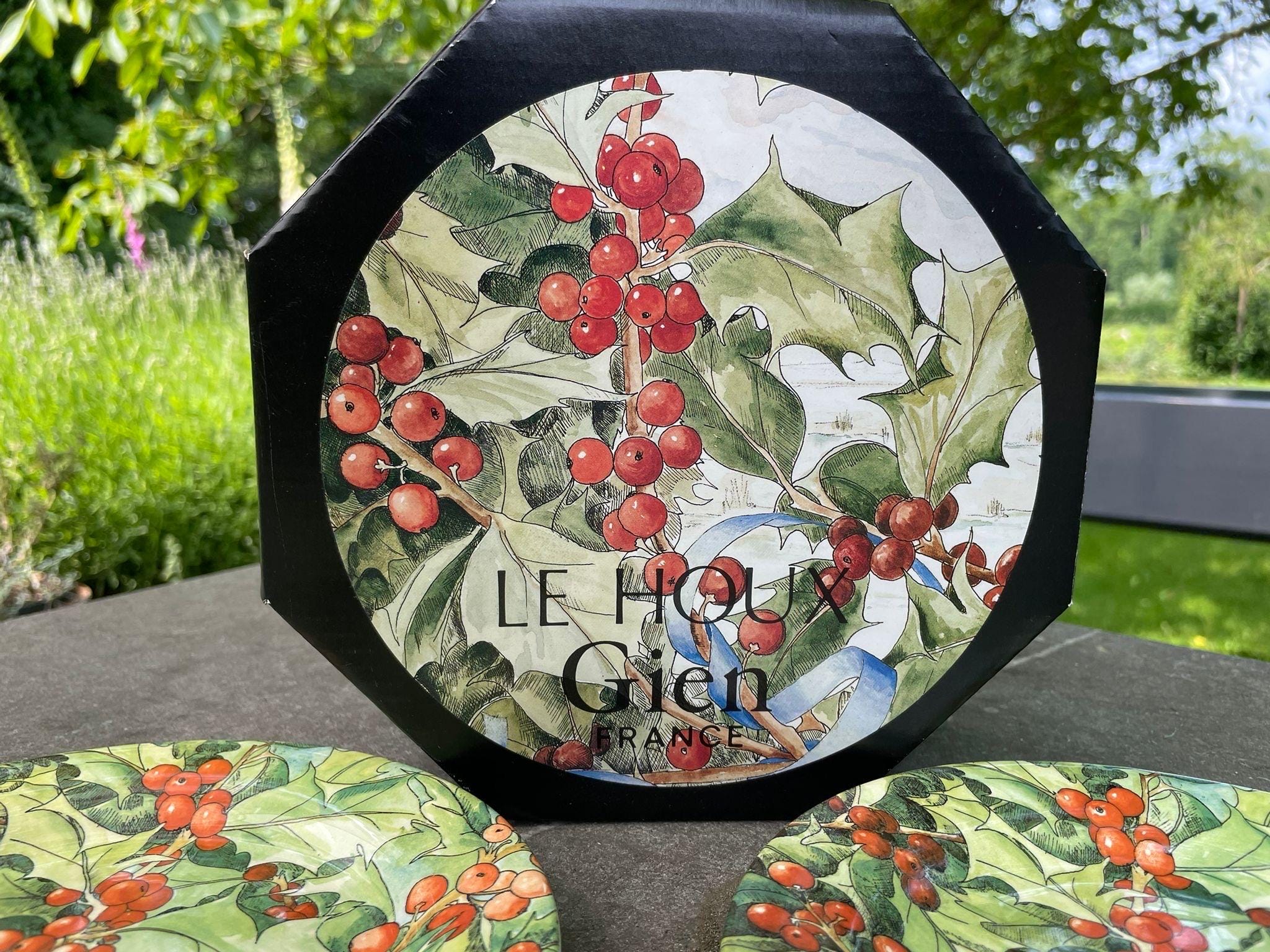 Faïencerie De Gien France, Le Houx Pastry or Bread and Butter