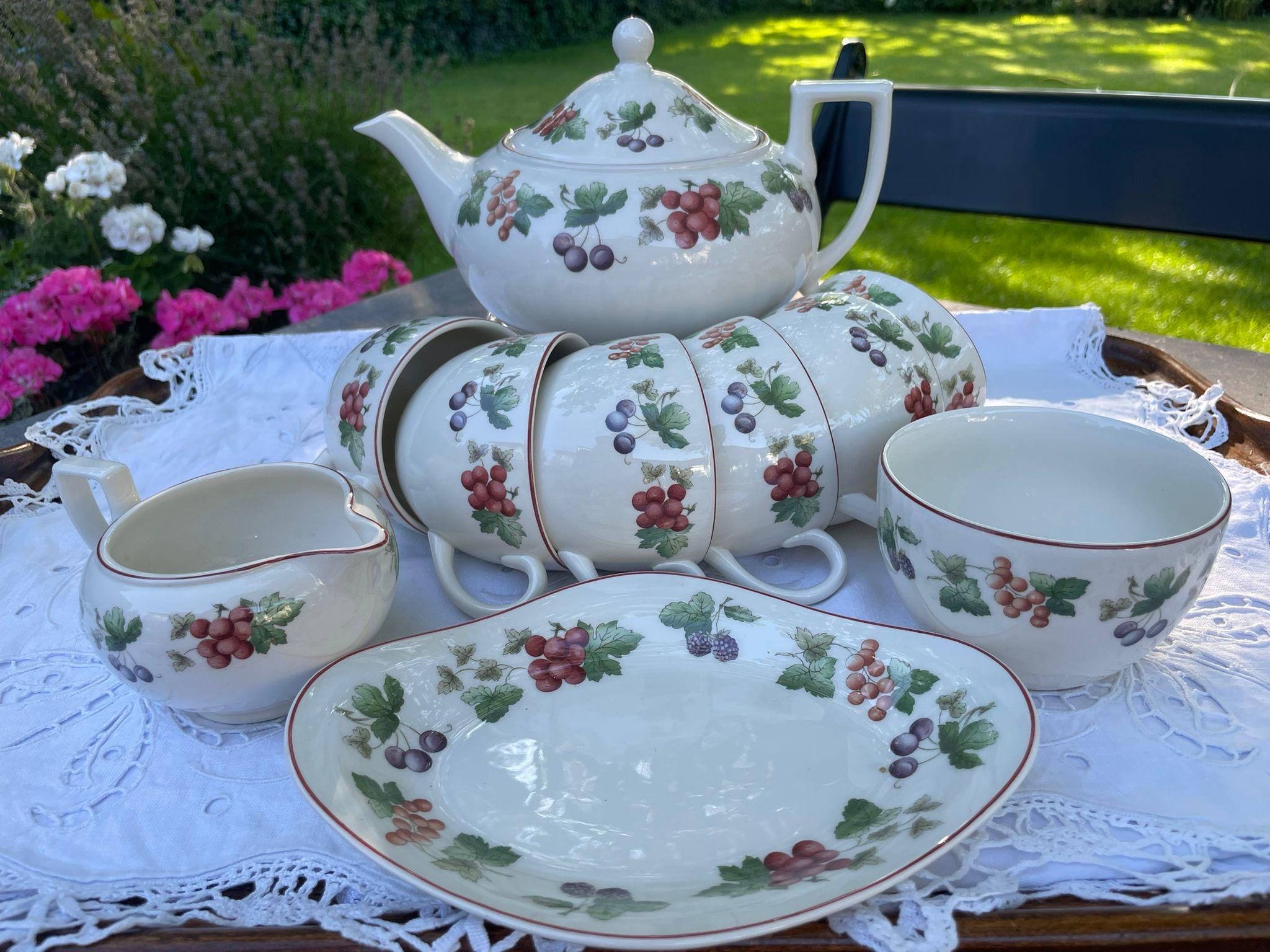 ウェッジウッド プロヴァンス ティーセット 6人用 コレクターズ