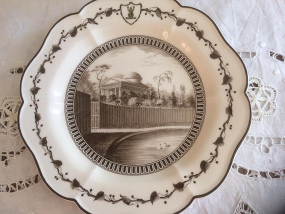 ウェッジウッド クイーンズウェア ディナープレート、キューガーデン