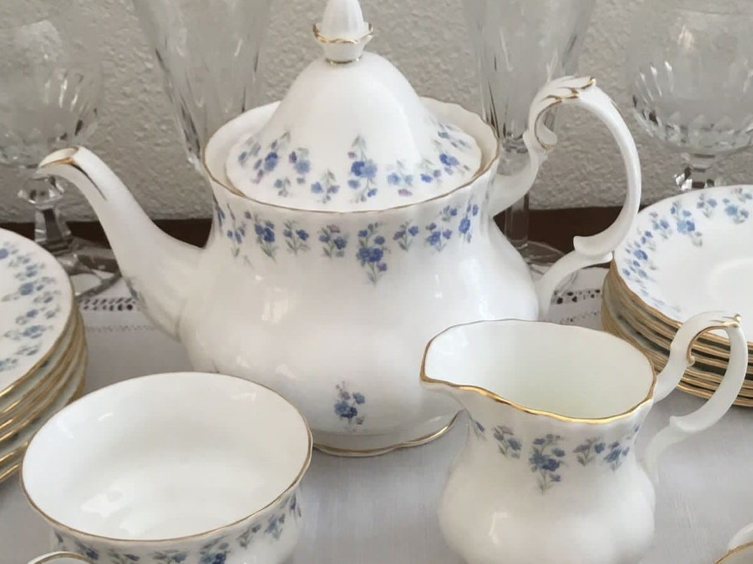 Royal Albert Memory Lane Teapot Birthday Gift Gift for Her Etsy