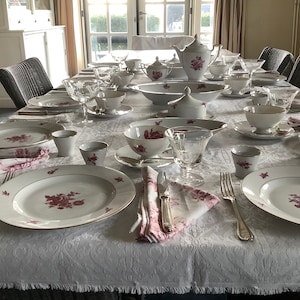 Königliche pr. Tettau-thee- en ontbijtservies, 49 items, huwelijkscadeau, vrijgezellenfeestcadeau