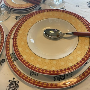 Villeroy & Boch Gallo design Switch Plantation diner servies voor 6 personen, huwelijkscadeau, verjaardagscadeau image 8