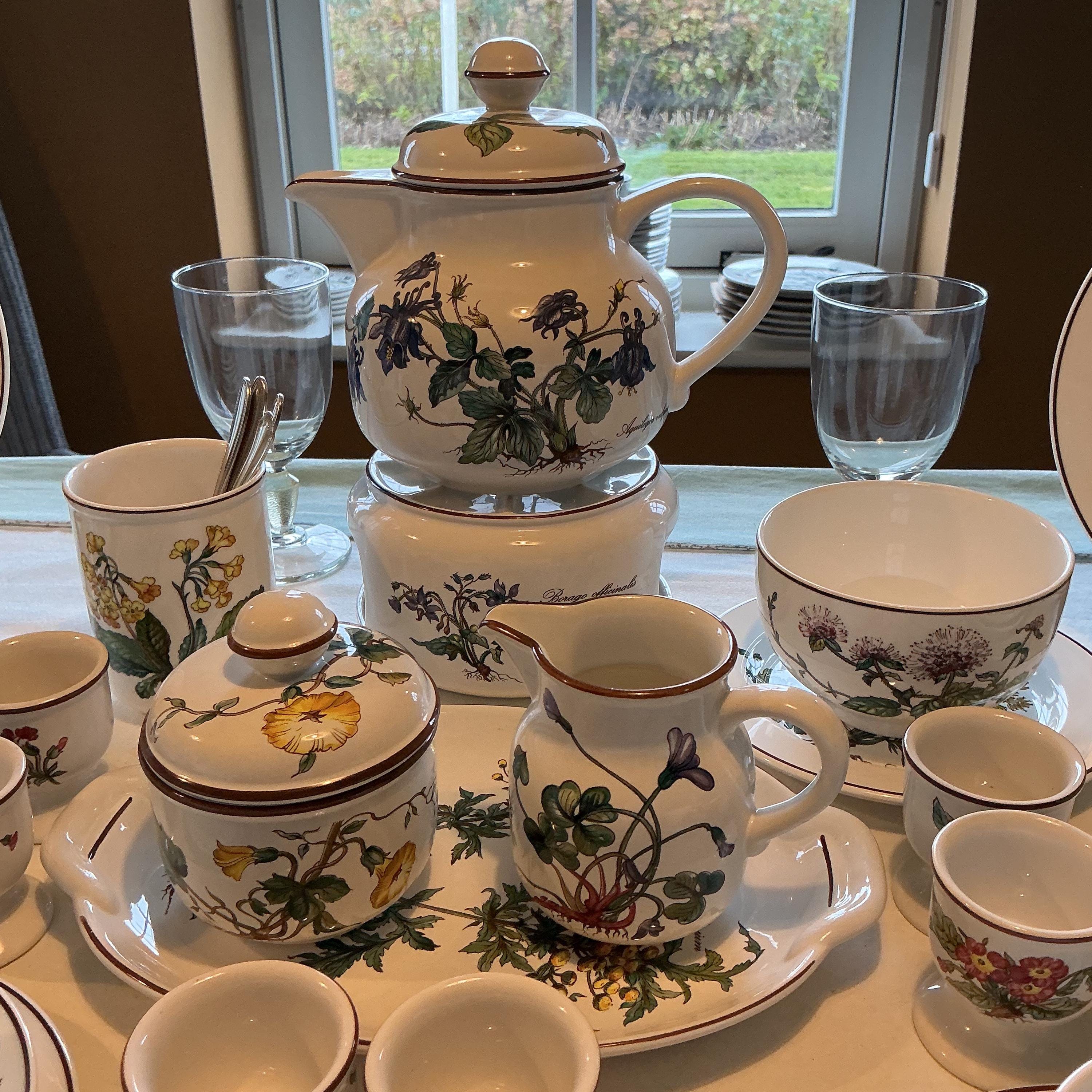 Villeroy & Boch Botanica Tea and Breakfast Set, 45 Pieces - Etsy