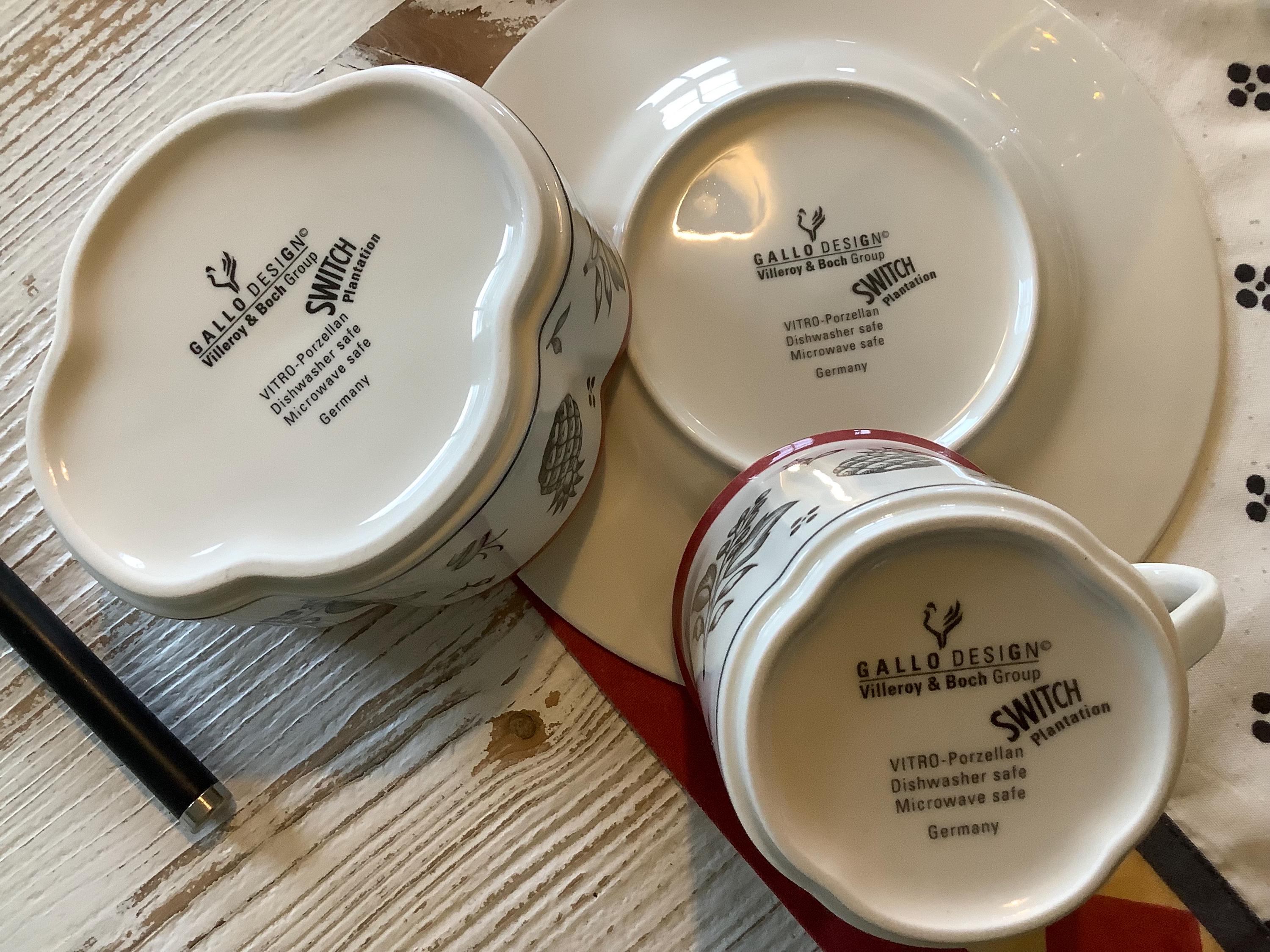 Villeroy & Boch Gallo Design Switch Plantation Ontbijt Servies
