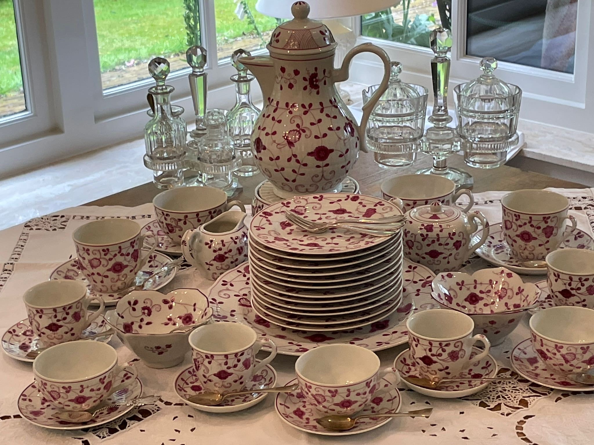 アウガルテン　マリアテレジア　エッグスタンド　キャンドルスタンド　花瓶 アウガルテン マリアテレジア エッグスタンド キャンドル