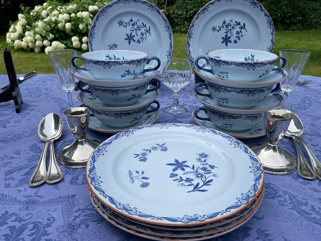 RÖRSTRAND Ostindia Diner Servies für 6 Personen