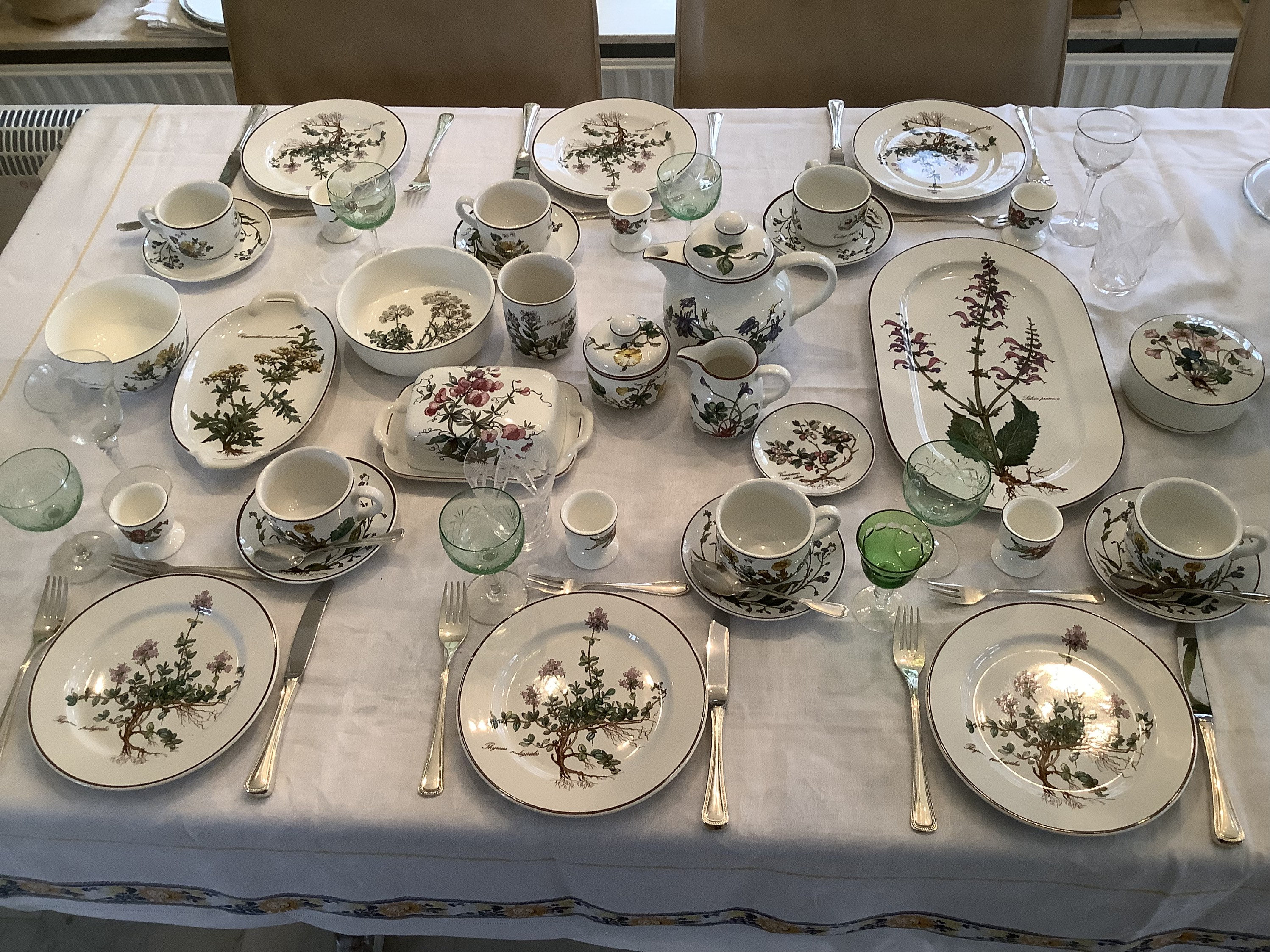 Villeroy&Boch ビレロイ&ボッホ Botanicaシリーズ5点セット