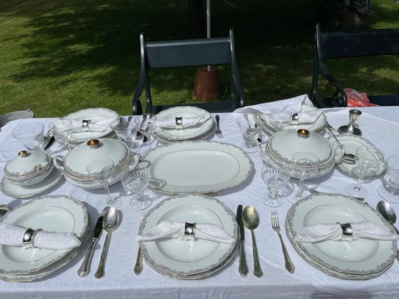 Hutschenreuther Hohenberg Madeleine Dinner Service for 6 Place