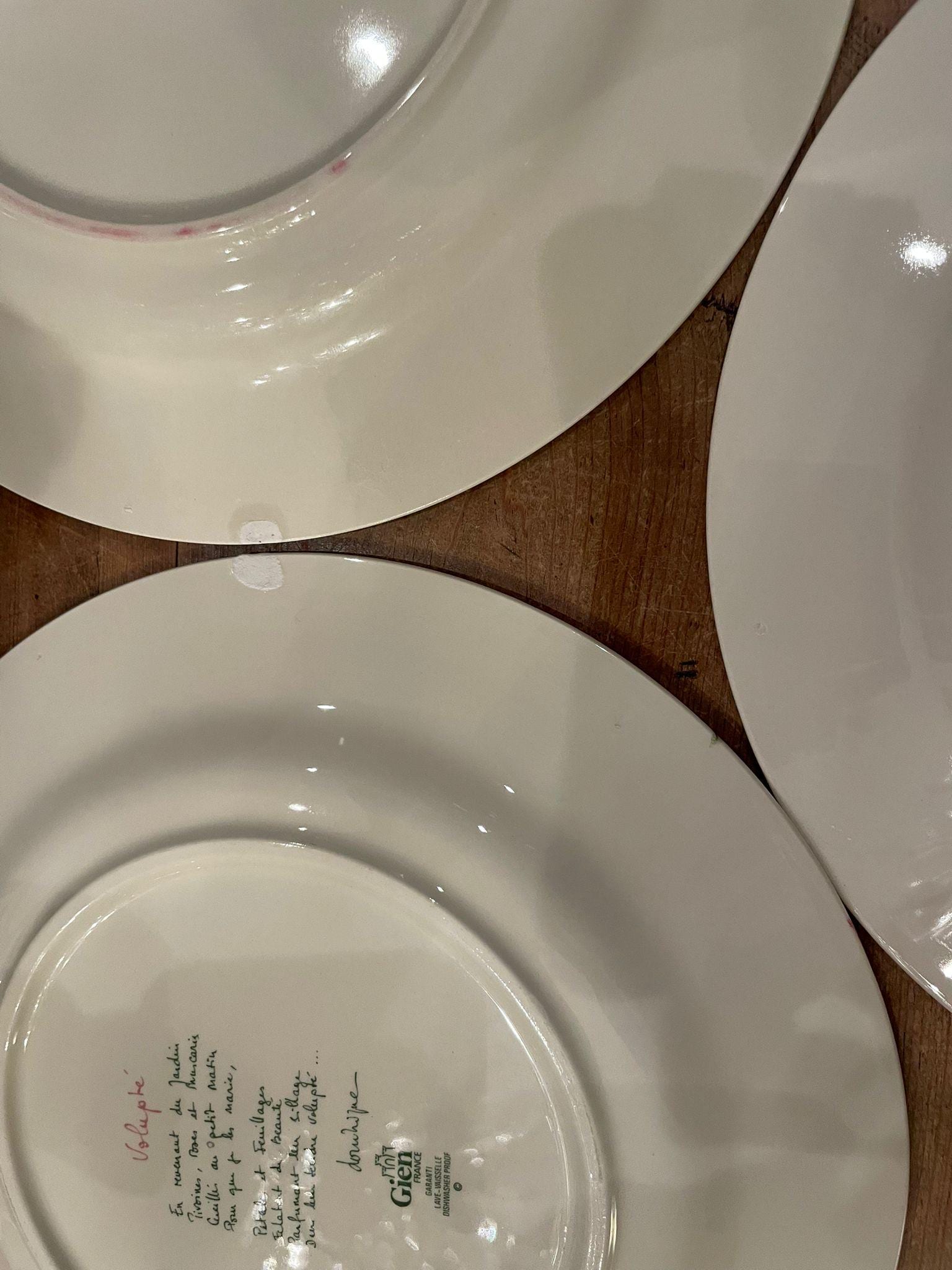 Faïencerie de Gien Volupté オープン在庫アイテム、カドー フォール 
