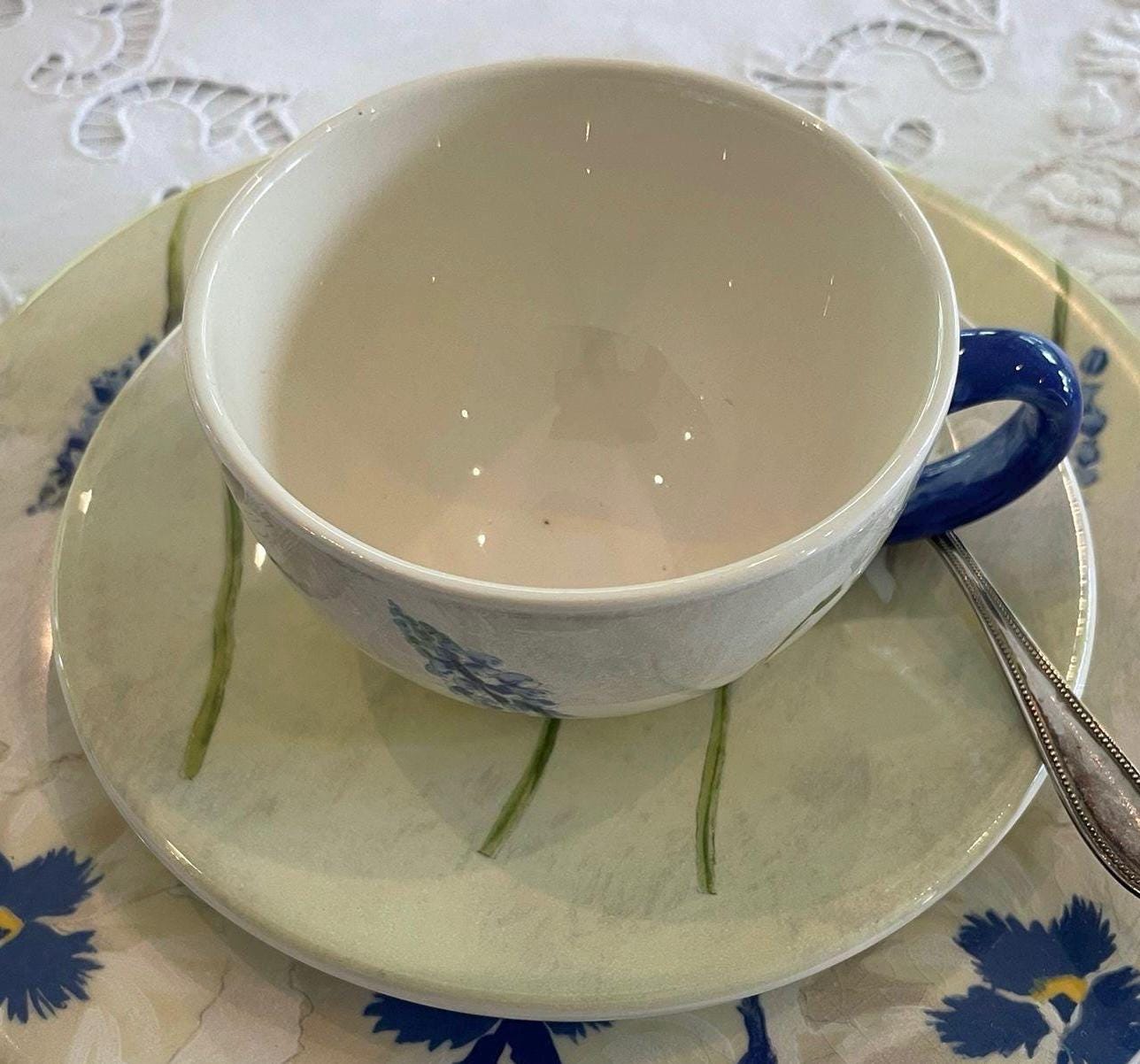 Gien Alice Faïencerie Open Stock Breakfast Items, Vintage French