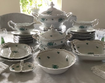 Service de table Katharina en porcelaine de Weimar, 44 articles, cadeau de mariage, cadeau de douche nuptiale