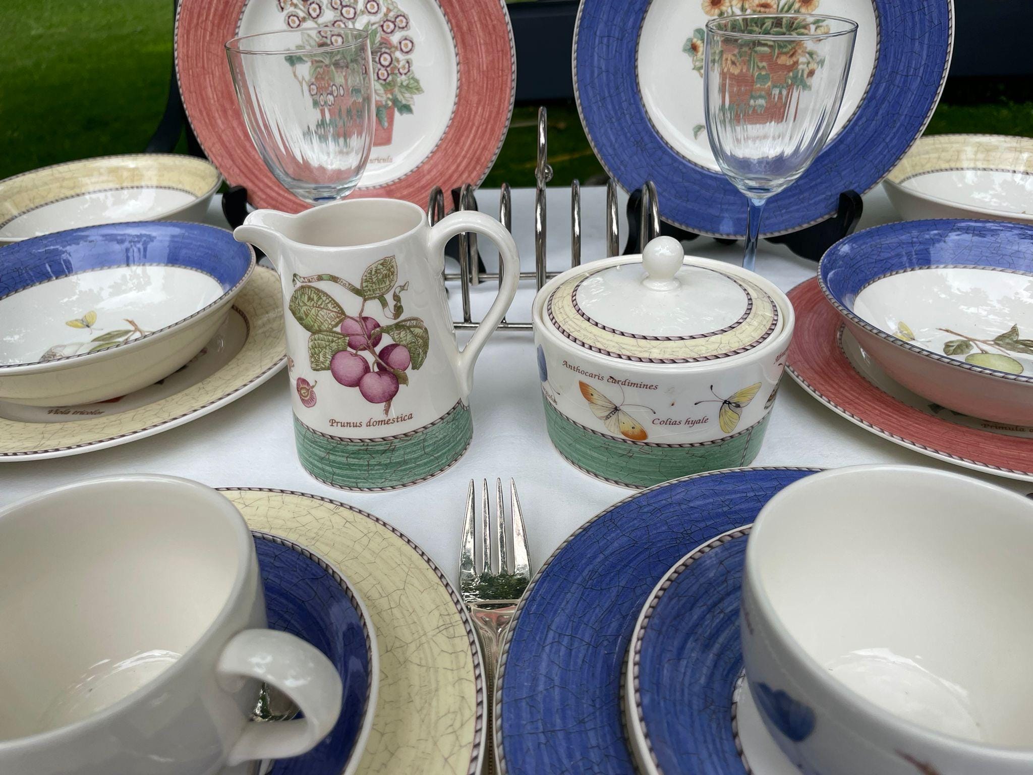 Wedgwood Sarah's Garden Breakfast Service, Gift for Her, Birthday