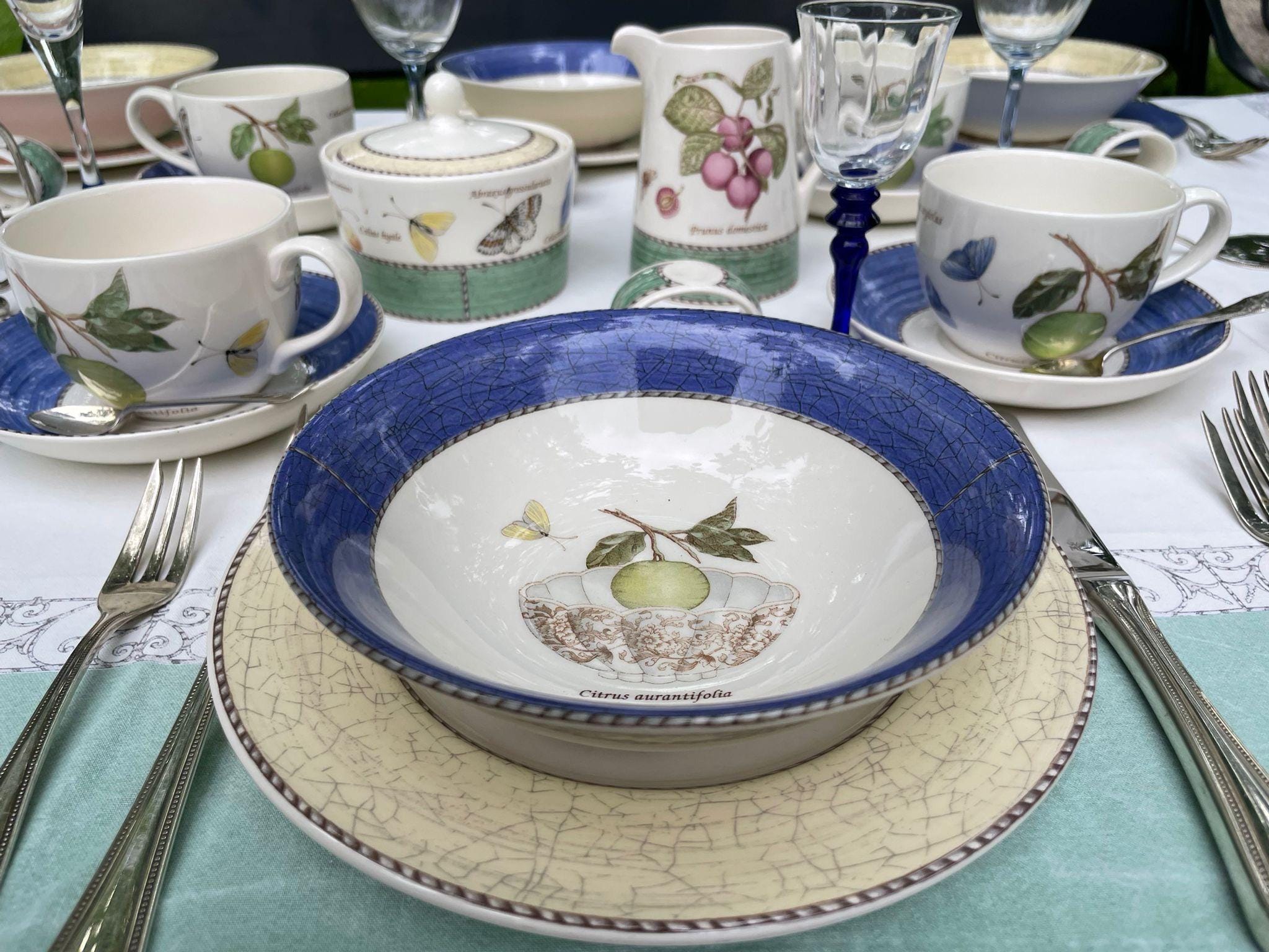 Wedgwood Sarah's Garden Breakfast Service, Gift for Her, Birthday