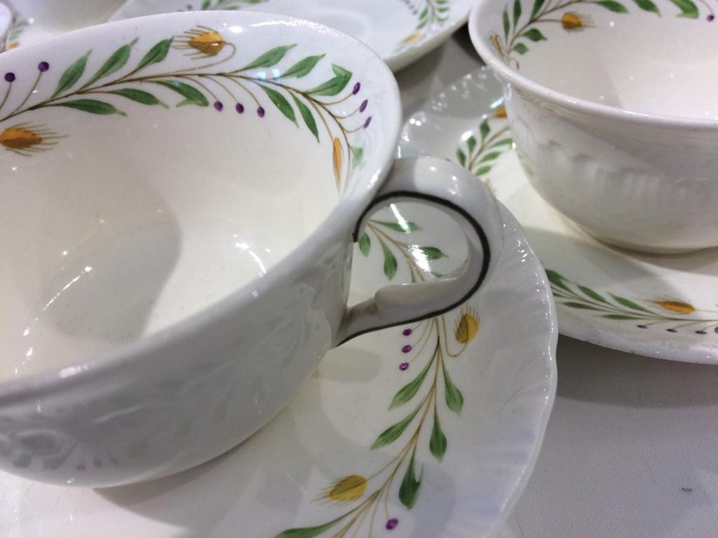 Antique Wedgwood Barley Set of 6 Tea Cups Gift for Her -  Norway