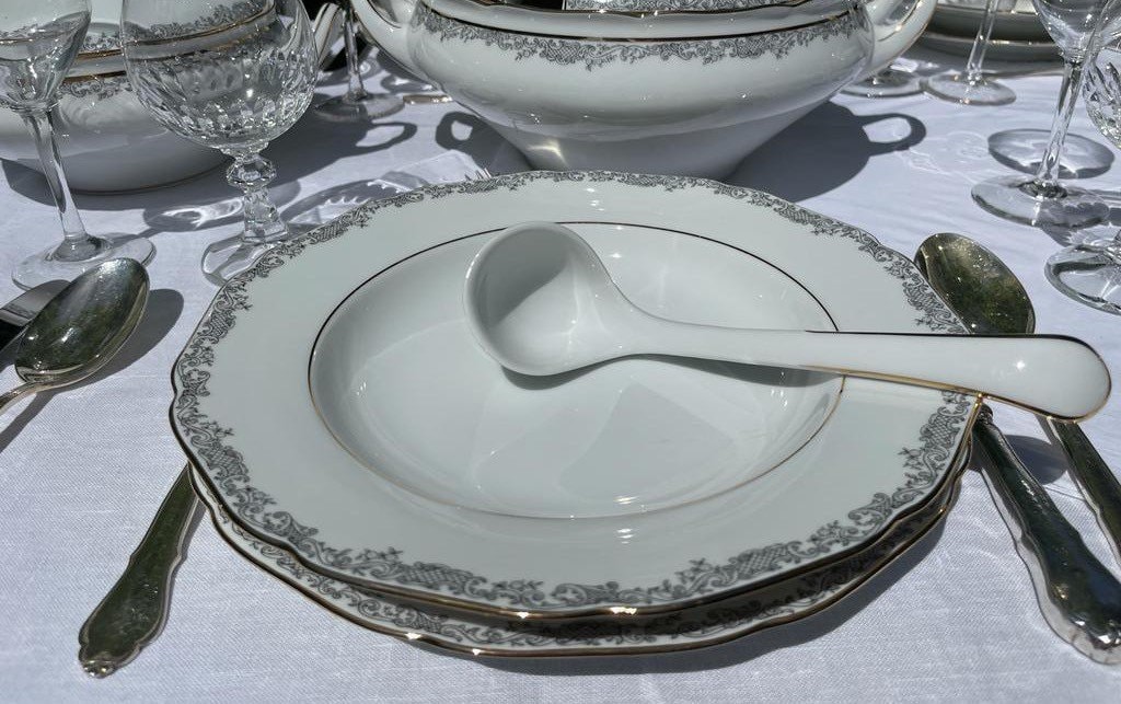 Hutschenreuther Hohenberg Madeleine Dinner Service for 6 Place