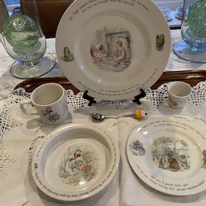 Mrs. Tiggy Winkle Nursery Set Wedgwood - Etsy
