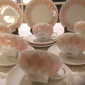 Rosenthal Studio Line, Björn Wiindahl set van 6 ontbijtsets of petit déjeuner, GRATIS VERZENDING, verjaardagscadeau, cadeau voor haar