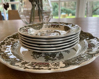 Furnivals LTD Denmark Tea and Breakfast Set for 6 Place Settings