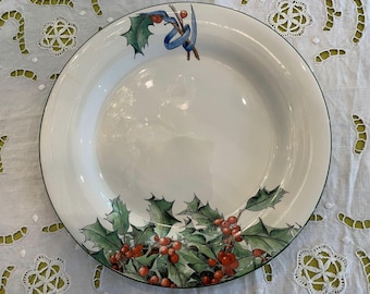 豪華 ファイアンスリー・ド・ジアン・フランス-Le Houx-クリスマス