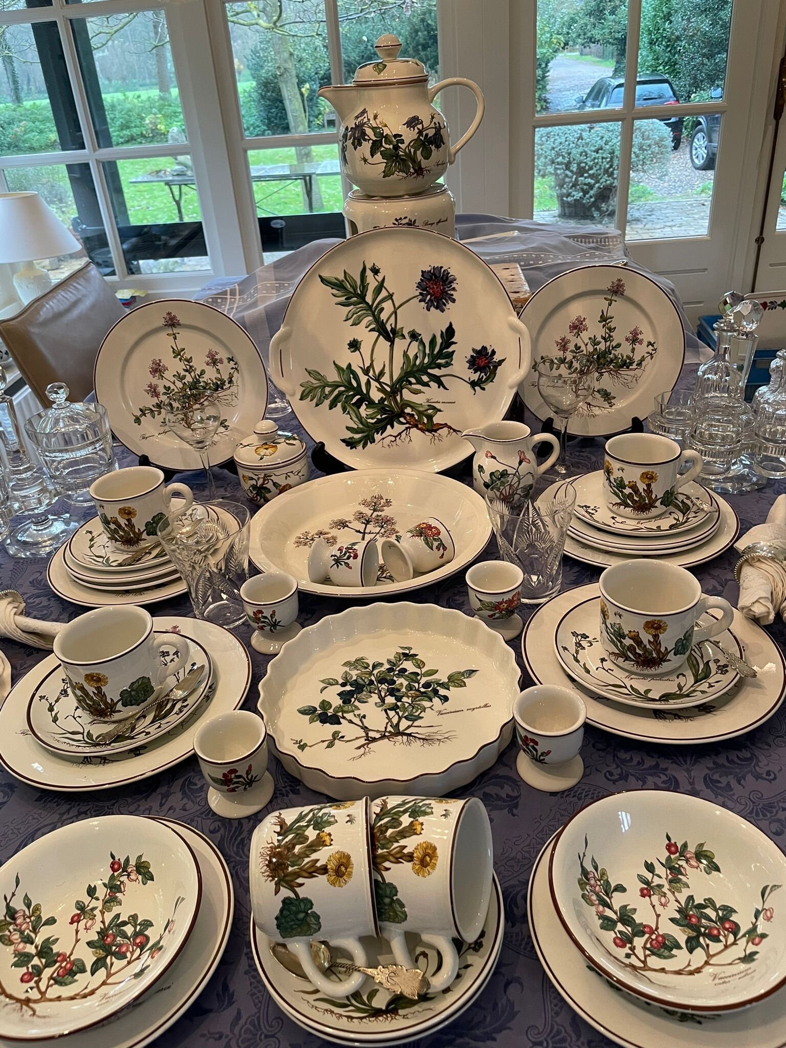 Villeroy Boch Botanica tea or coffee and breakfast service for place  settings, FREE SHIPPING, wedding gift, birthday gift