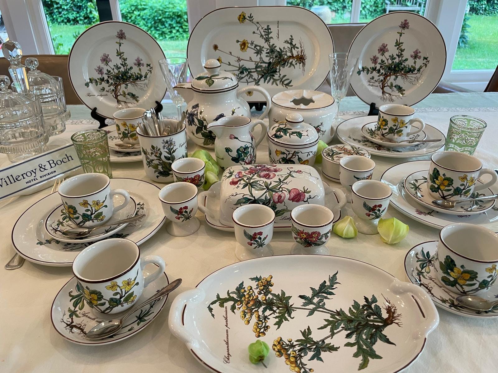 Villeroy & Boch カトラリーセット　　Botanica（ボタニカ） Villeroy & Boch Botanica Coffee and Breakfast Service, Wedding